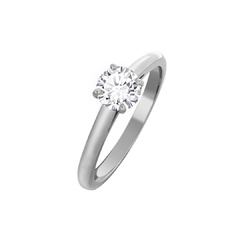 Помолвочное кольцо ПД20110208 с бриллиантом | Ювелирное ателье PalladinGold™