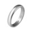 Классическое гладкое обручальное кольцо из палладия шириной 3 мм 