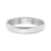 Классическое гладкое обручальное кольцо из палладия шириной 3 мм 