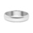 Классическое гладкое обручальное кольцо из палладия шириной 5 мм 