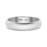 Классическое гладкое обручальное кольцо из палладия шириной 4 мм 